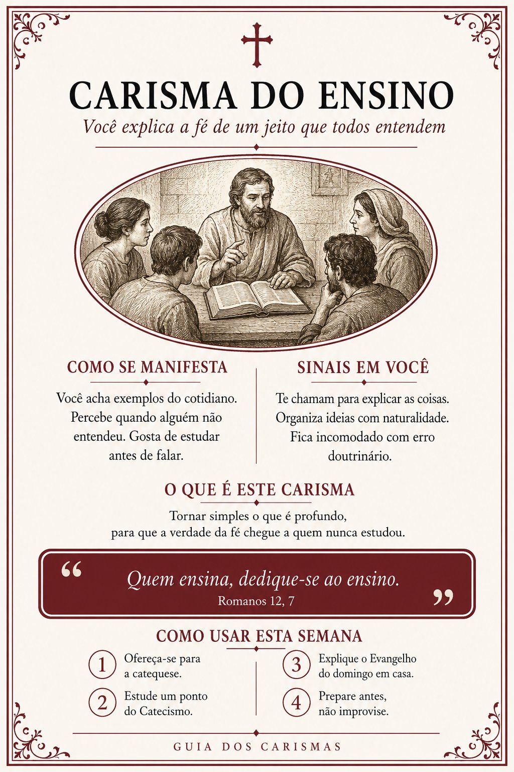 CARISMA DO ENSINO