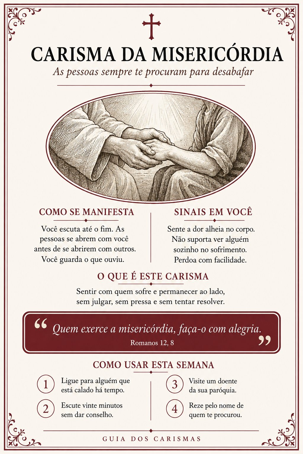 CARISMA DA MISERICÓRDIA